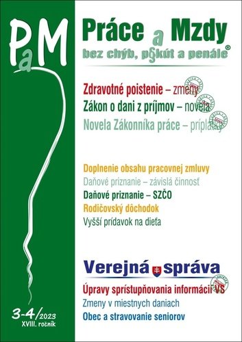 PAM 3-4/2023 - Ján Mintál; Marta Boráková; Ivana Valterová