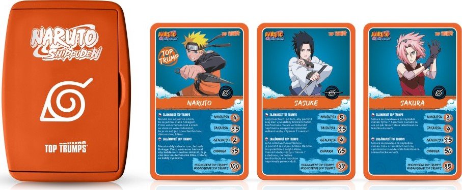 Top Trumps One Piece CZ - karetní hra - Alltoys