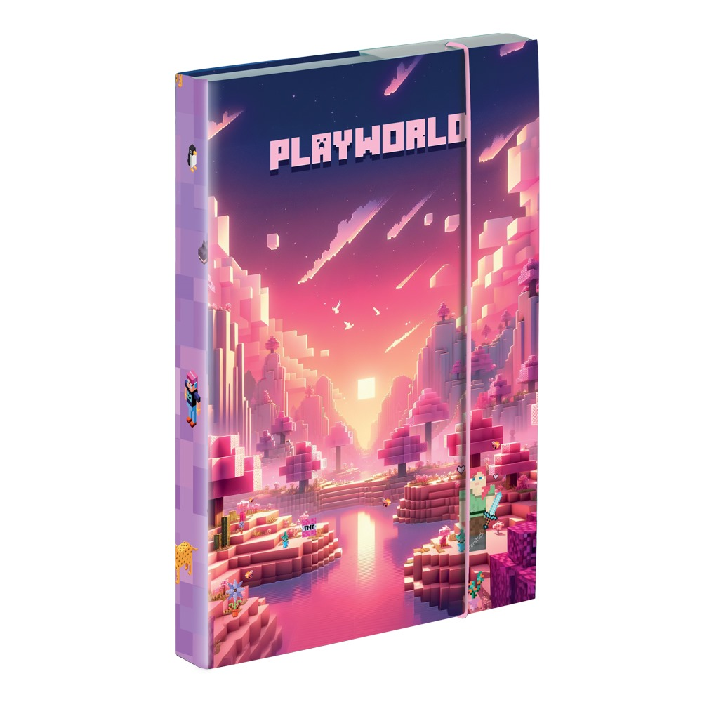 Product detail of Box na sešity A4 Playworld Girl