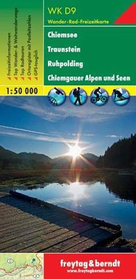 Levně WKD 9 Chimsee-Traunstein-Ruhpolding 1:50 000 / turistická mapa