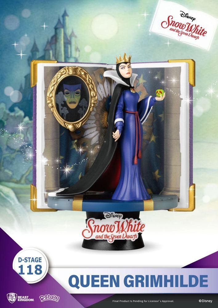Levně Disney diorama Book series - Zlá královna 13 cm (Beast Kingdom)