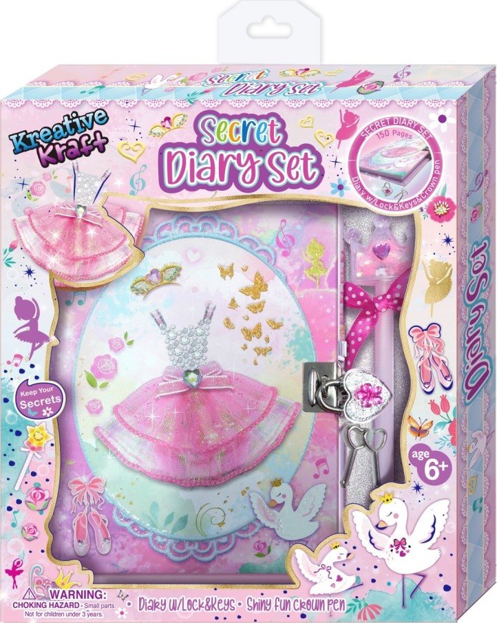 Product detail of Tajný deník – sada s ozdobnou tužkou