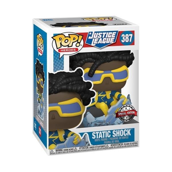 Levně Funko POP Heroes: DC 2021 - Static Shock (exclusive special edition)