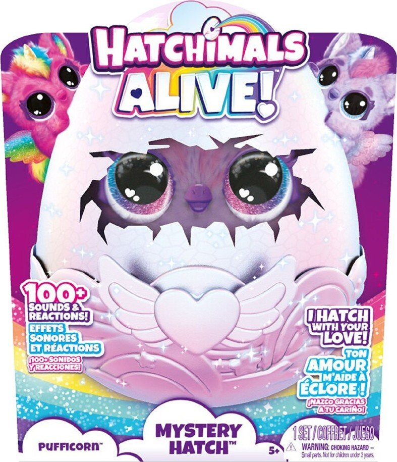 Hatchimals líhnoucí se interaktivní zvířátko jednorožec - Spin Master Hatchimals