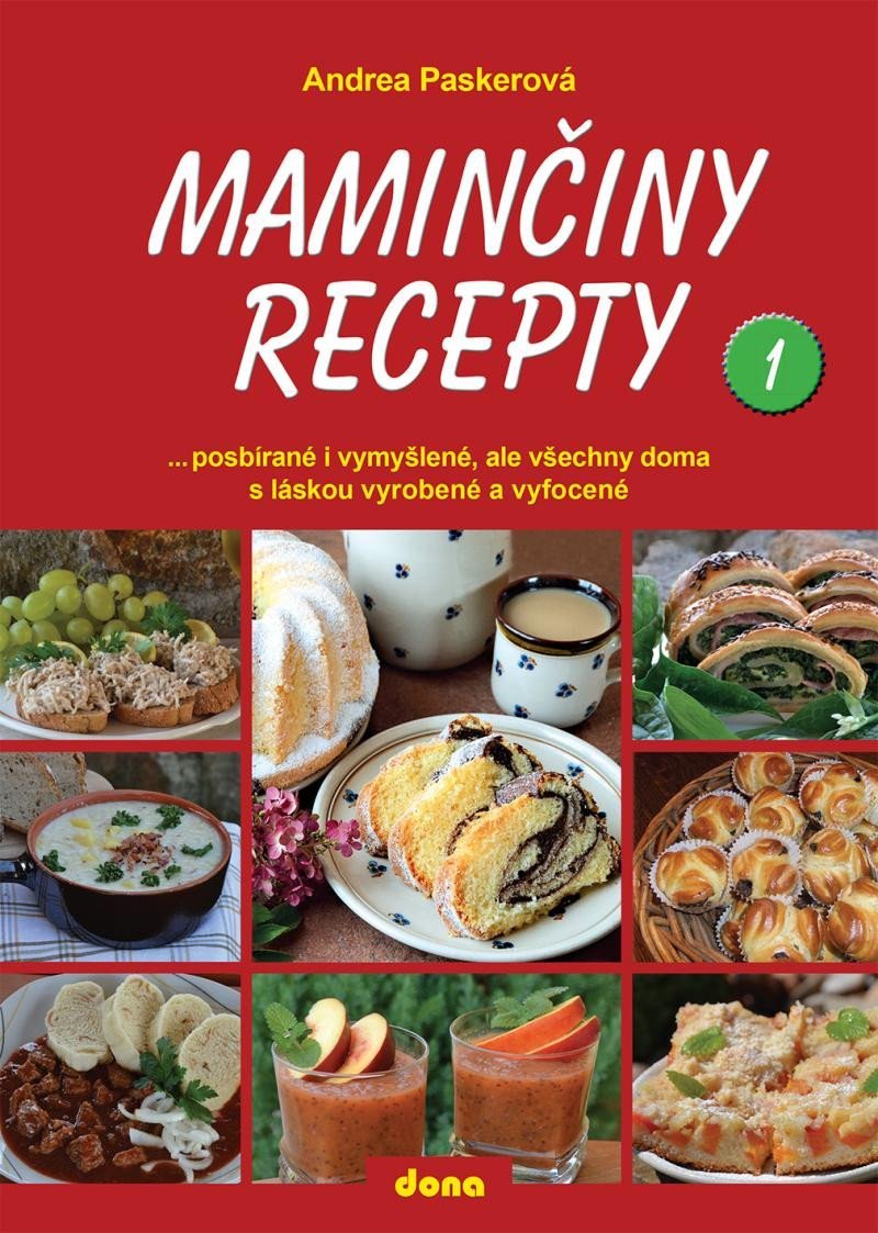 Levně Maminčiny recepty, 2. vydání - Andrea Paskerová