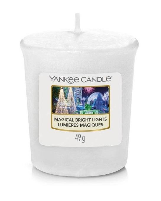 Levně YANKEE CANDLE Magical Bright Lights svíčka 49g votivní
