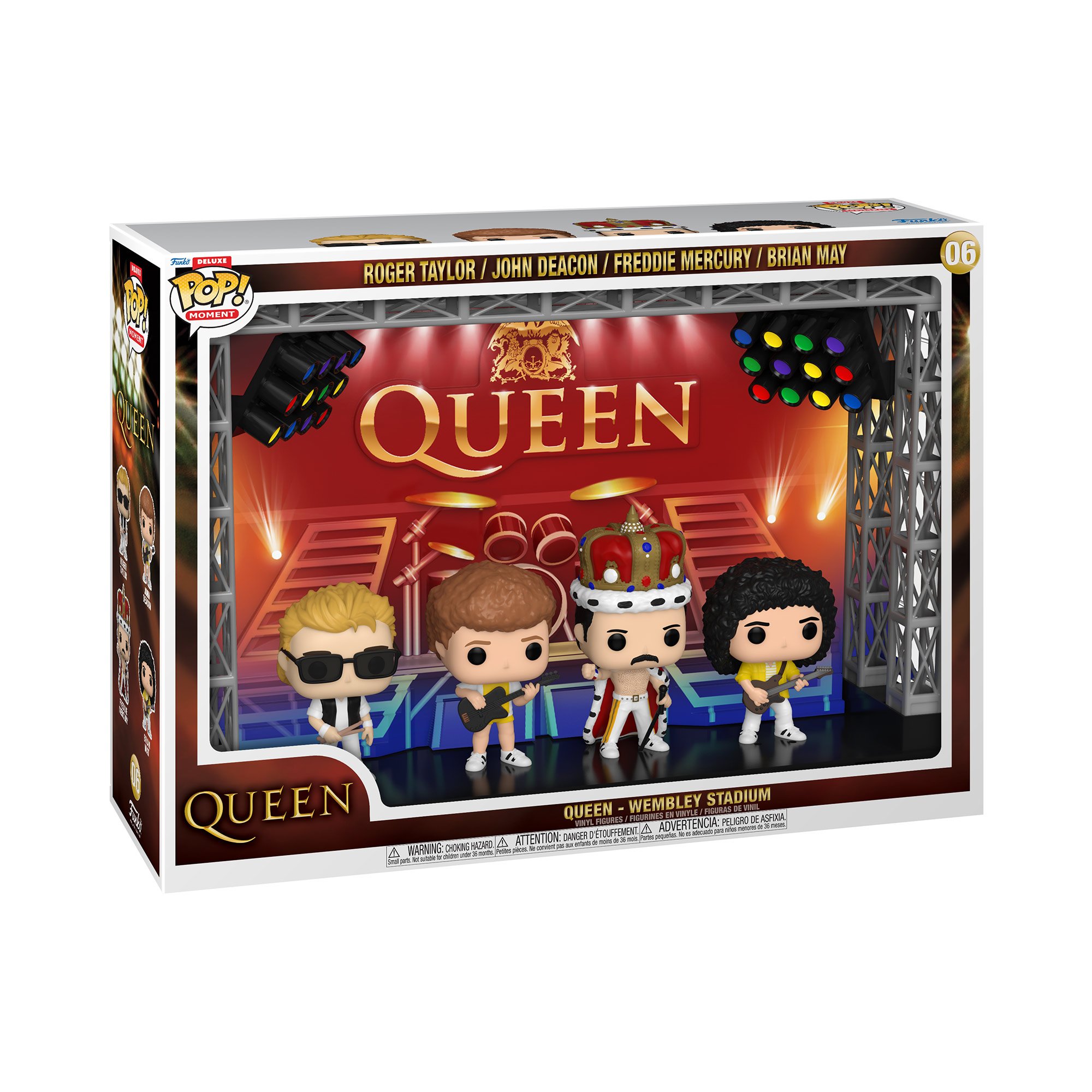 Levně Funko POP Moments DLX: Queen- Wembley Stadium