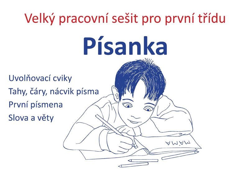Levně Písanka - Velký pracovní sešit pro první třídu - Petra Bobalová