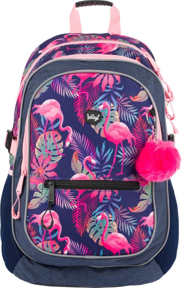 Levně Školní batoh - Flamingo