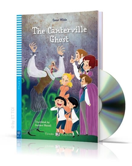 Levně Young ELI Readers 3/A1.1: The Canterville Ghost + Downloadable Multimedia, 1. vydání - Oscar Wilde