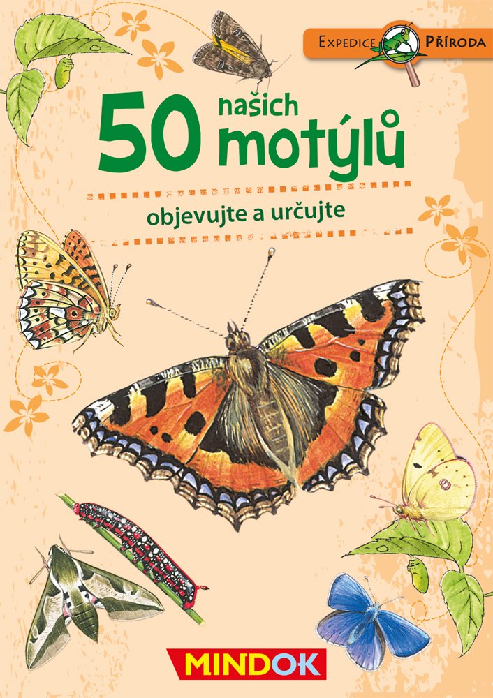 Levně Expedice příroda: 50 našich motýlů - Mindok