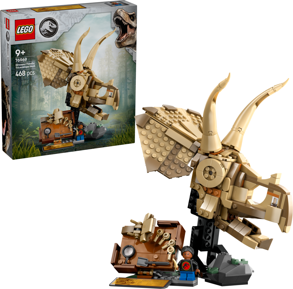 Levně LEGO® Jurassic World 76969 Dinosauří fosilie: Lebka triceratopse - LEGO® Jurassic World™