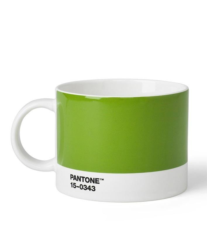 Levně Pantone Hrnek na čaj - Green 15-0343