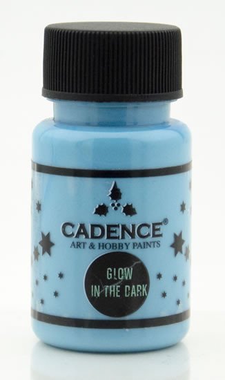 Barva svítící ve tmě Cadence - modrá