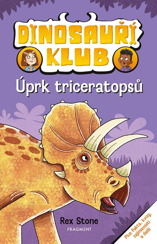 Levně Dinosauří klub – Úprk triceratopsů - Rex Stone