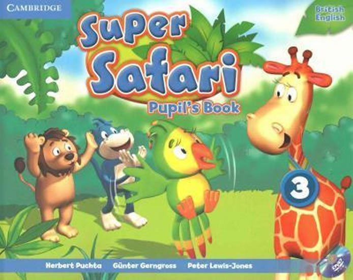 Levně Super Safari Level 3 Pupil´s Book with DVD-ROM - Herbert Puchta