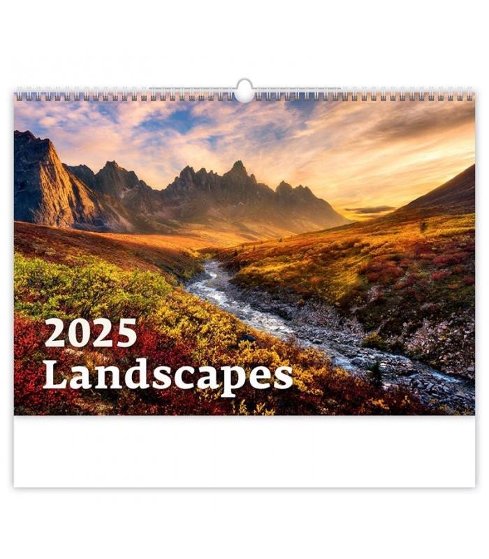 Levně Kalendář nástěnný 2025 - Landscapes