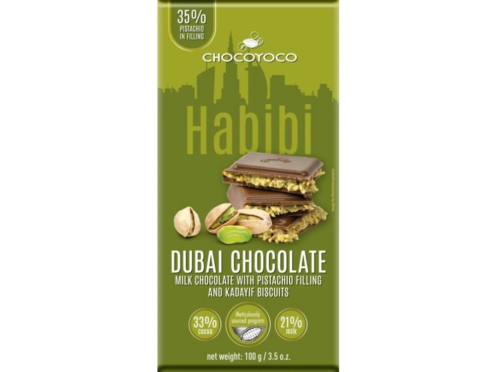 Levně HABIBI dubajská čokoláda 100g