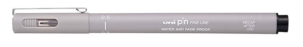 Levně UNI voděodolný liner - světle šedý 0,5 mm
