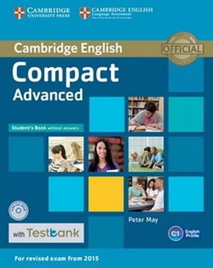 Levně Compact Advanced Student´s Book without Answers with CD-ROM with Testbank - Peter May