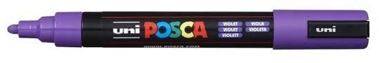 Levně POSCA akrylový popisovač - metalicky fialový 2,5 mm