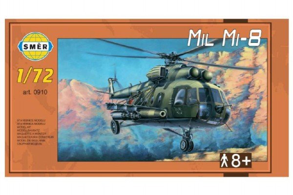 Levně Model Mil Mi-8 1:72 25,5x29,5 cm v krabici 34x19x6cm