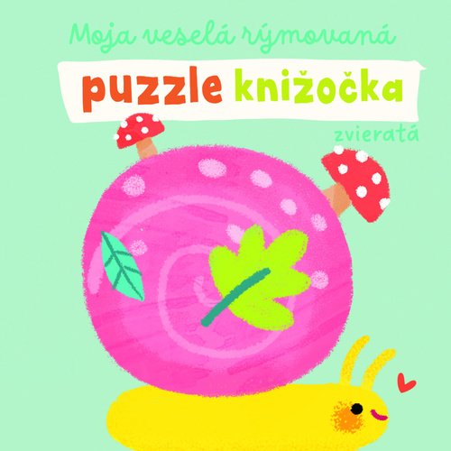 Levně Moja veselá rýmovaná puzzle knižočka Zvieratá