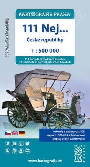 111 nej České republiky/1:500 tis.(tematická mapa)
