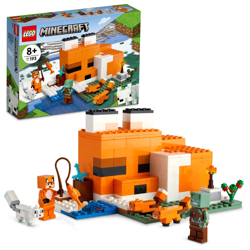 Levně LEGO® Minecraft™ - Liščí domek - LEGO® Minecraft™