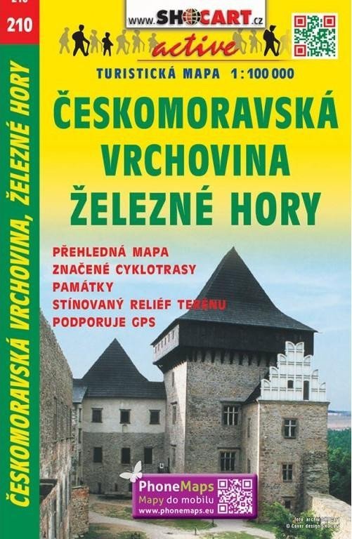 Levně SC 210 Českomoravská vrchovina, Železné hory 1:100 000
