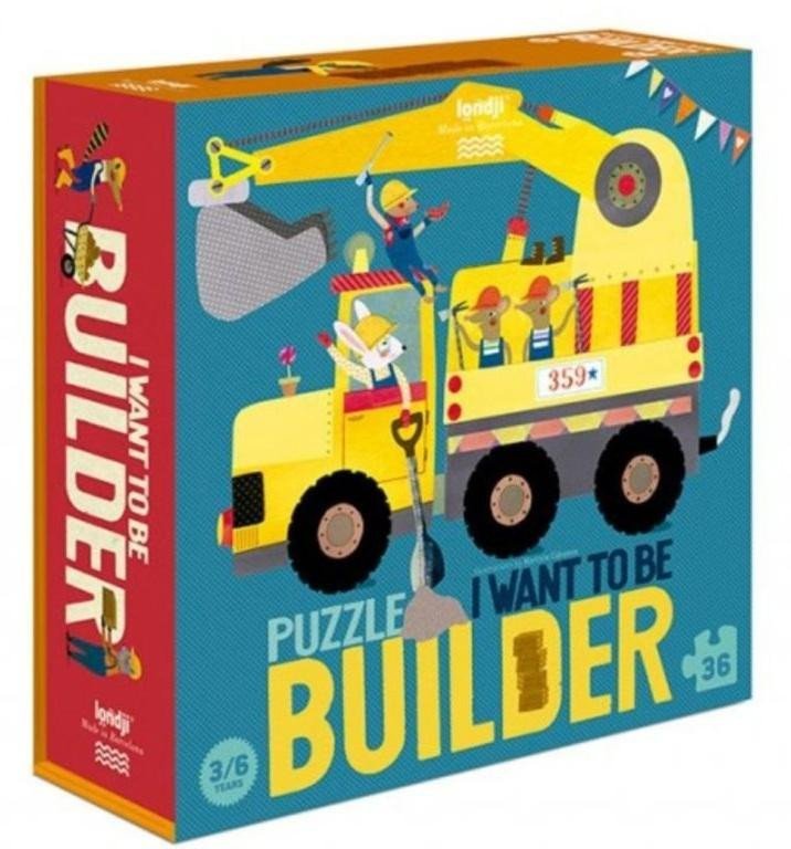 Product detail of LONDJI Puzzle Chci být stavitelem - 36 pcs