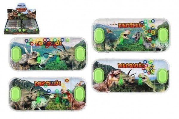 Levně Vodní hra dinosaurus, plast 15,5 x 7 cm - 4 druhy