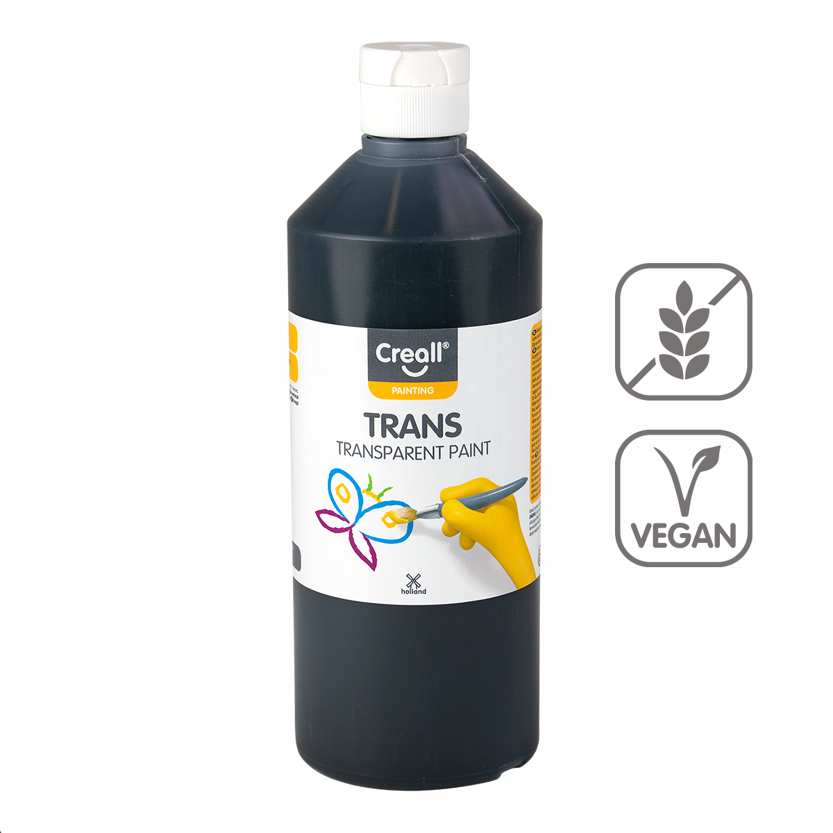 Product detail of Creall transparentní barva Trans, 500 ml, černá
