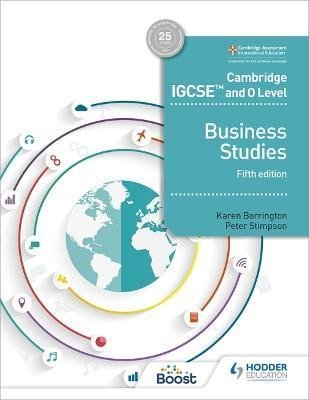 Cambridge IGCSE and O Level Business Studies 5th edition - Karen Borrington