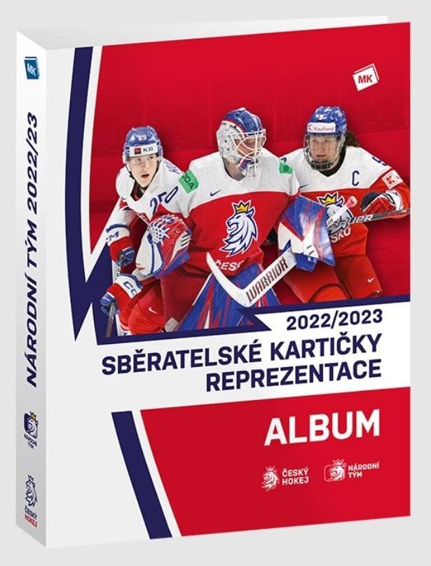 Levně MK Hokejové kartičky Národní tým 2023 - Album s foliemi Ultra Pro