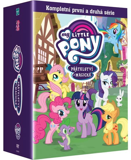 Levně My Little Pony: Přátelství je magické série 1. - 2. 6 DVD