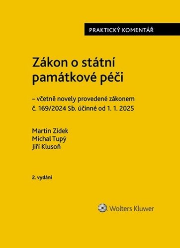 Levně Zákon o státní památkové péči - Praktický komentář - Jiří Klusoň