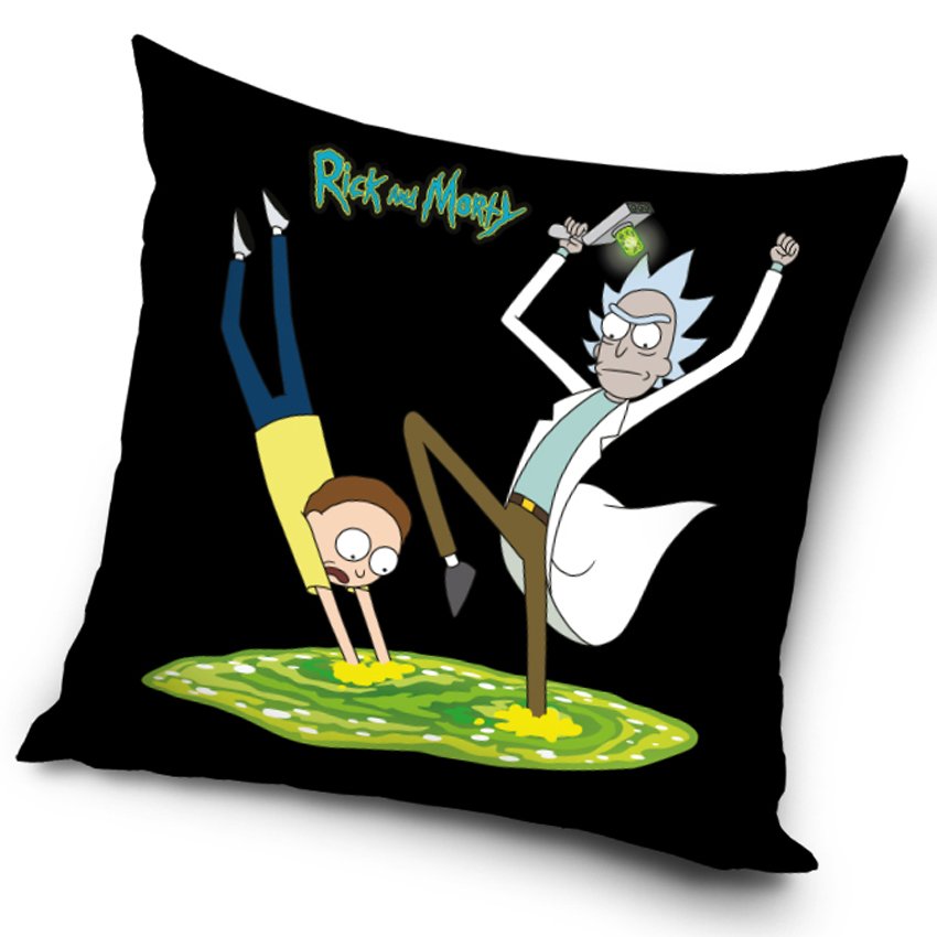 Levně Polštářek Rick and Morty Brána do třetí dimenze