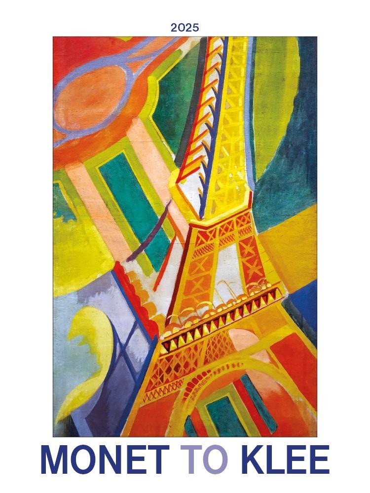 Levně Kalendář 2025 Monet to Klee, nástěnný, 42 x 56 cm