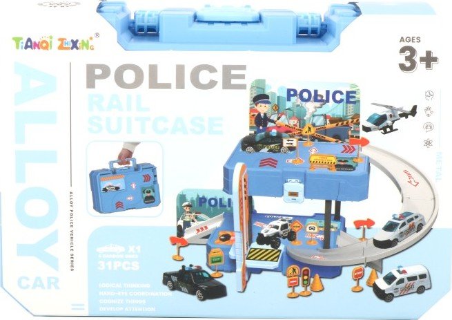 Levně Policejní hrací set v kufříku - Alltoys