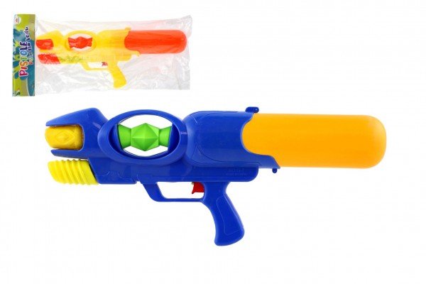 Levně Vodní pistole plast 50cm 2 barvy v sáčku