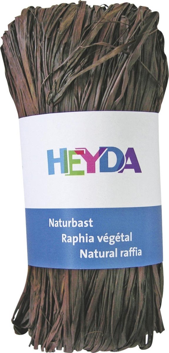 HEYDA Přírodní lýko - hnědé 50 g