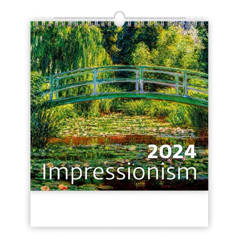 Levně Kalendář nástěnný 2024 - Impressionism