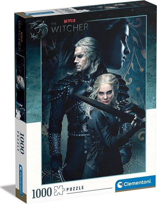 Levně Puzzle 1000 dílků The Witcher - Clementoni