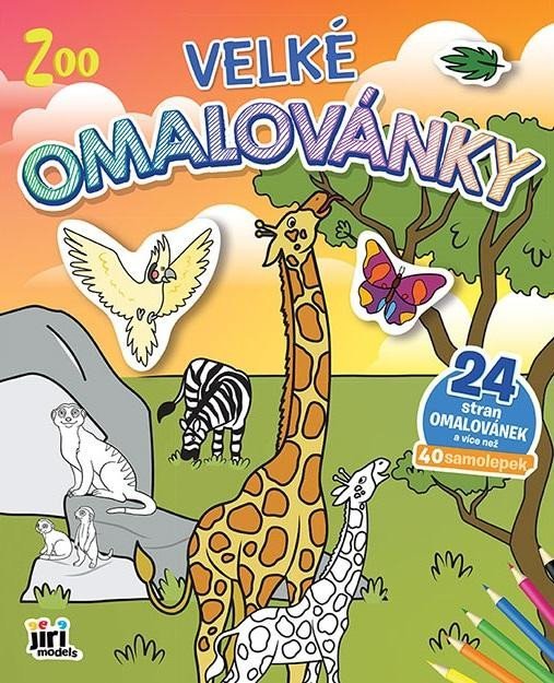 Levně Zoo - Velké omalovánky