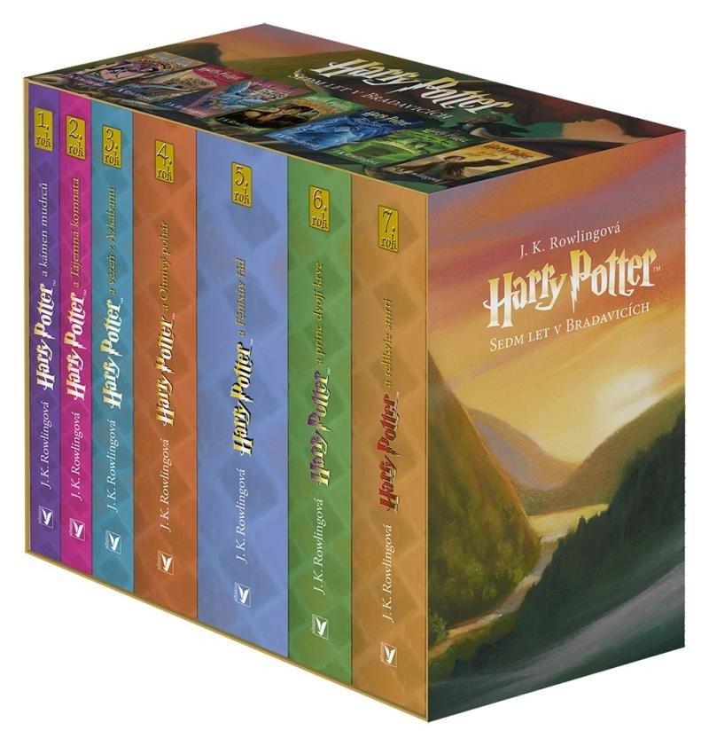 Levně Harry Potter box 1-7, 1. vydání - Joanne Kathleen Rowling