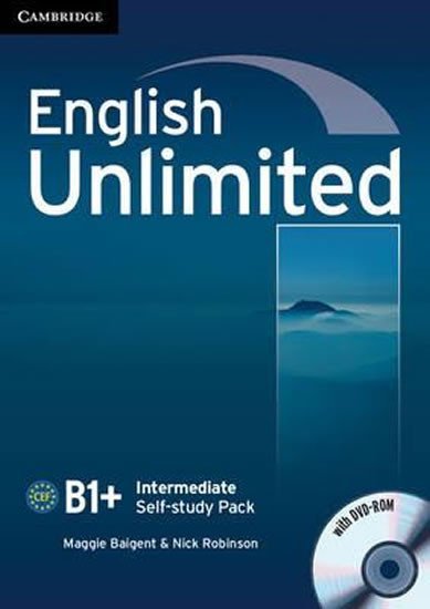 Levně English Unlimited Intermediate Self-study Pack (workbook with DVD-ROM) - Baigent, Maggie; Robinson, Nick