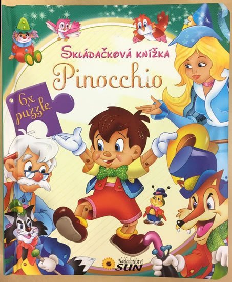Levně Skládačková knížka - Pinocchio - kolektiv