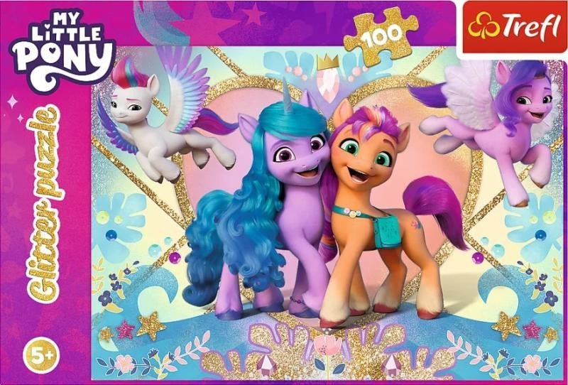 Levně Puzzle My Little Pony/100 dílků, třpytivé