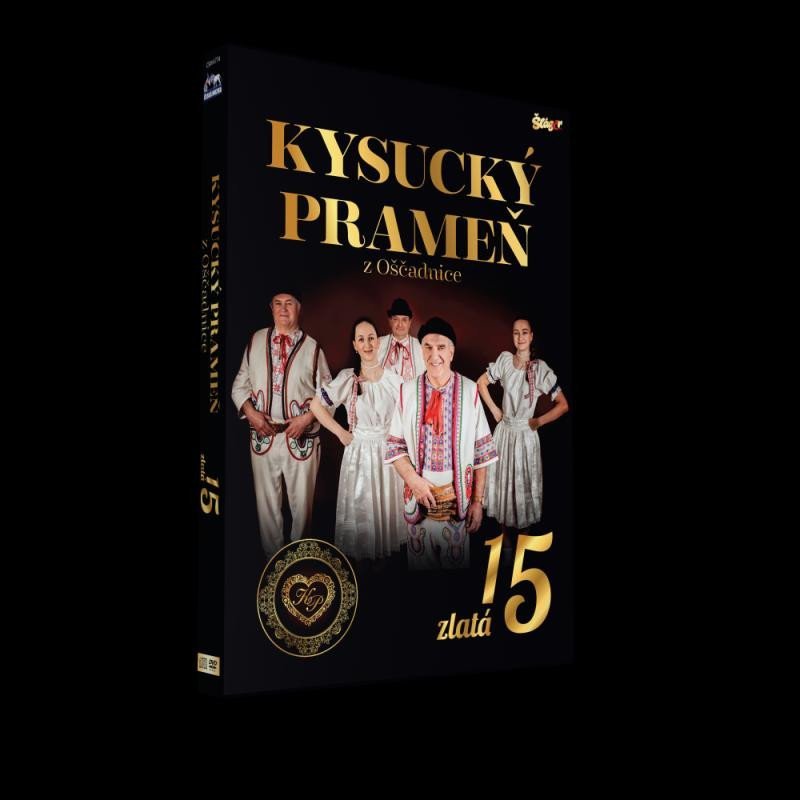 Levně Kysucký pramen - Zlatá 15 CD + DVD